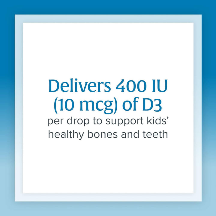 Natural Factors, Vitamin D3 Drops 400 IU (10 mcg) for K