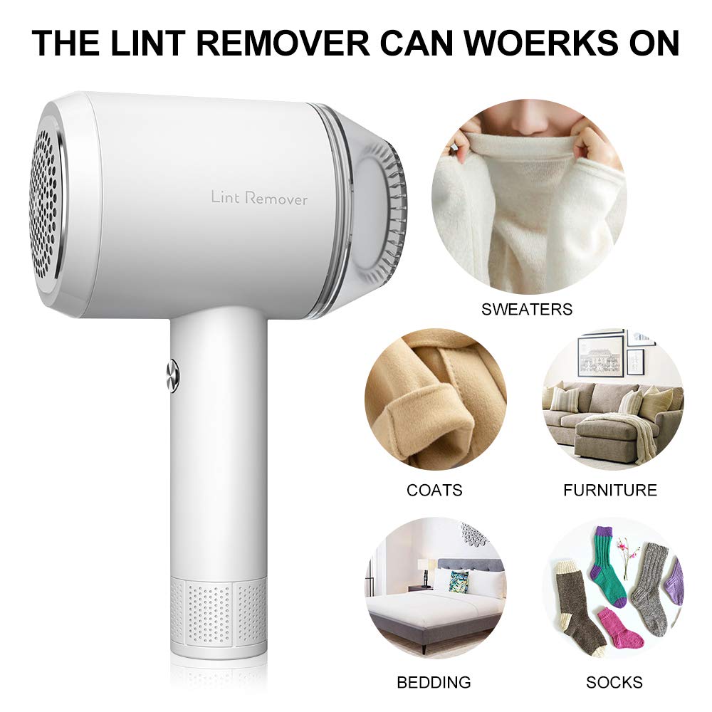 Pritech Fabric Shaver Lint Remover- Rechargeable Fabric