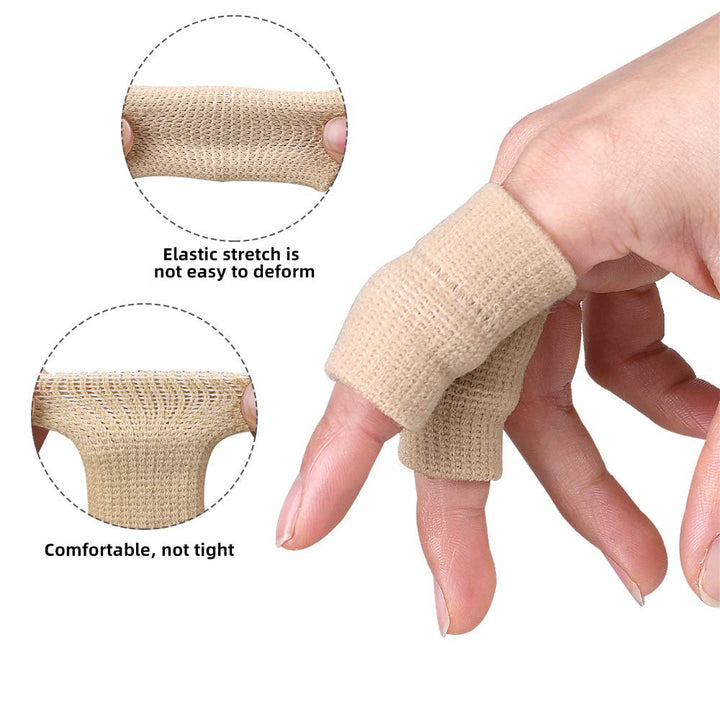 ZEPOHCK 10 Pcs Finger Sleeve Brace Split Protector for 