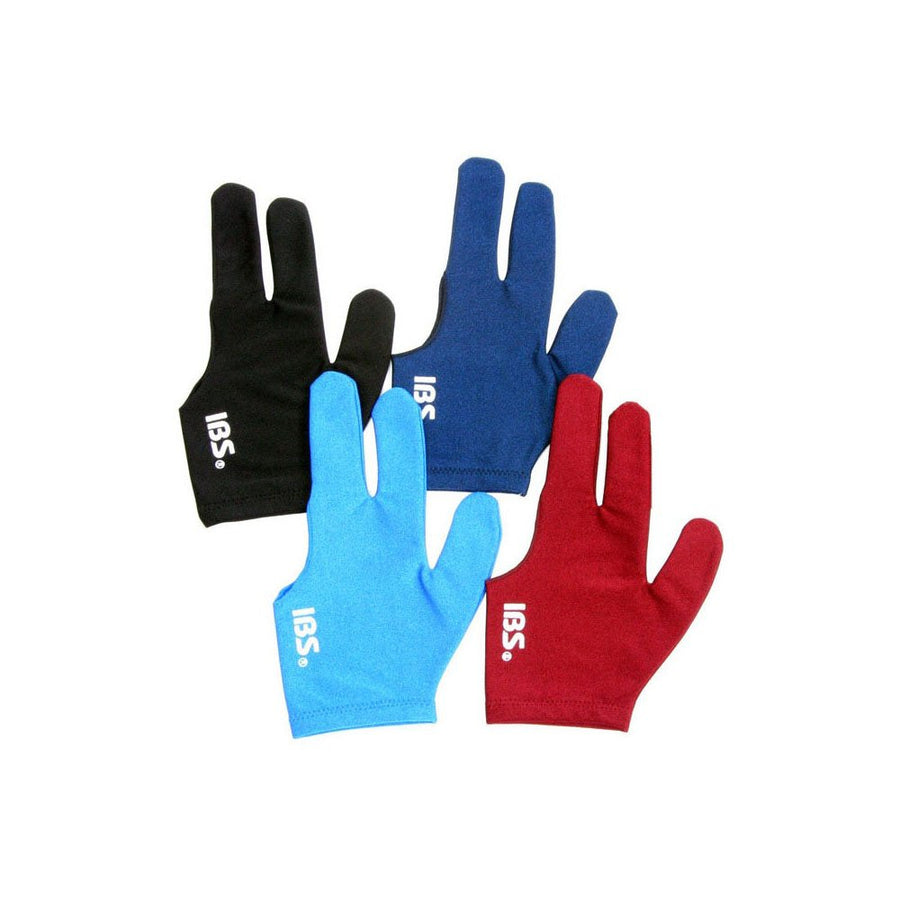 Three Fingers Billiard Gloves Snooker Cue Professional 4 Colors (Spandex)