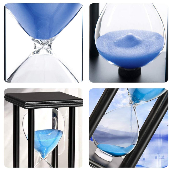 Hourglass Timer 30/60 Minutes Wood Sand Hourglass Clock