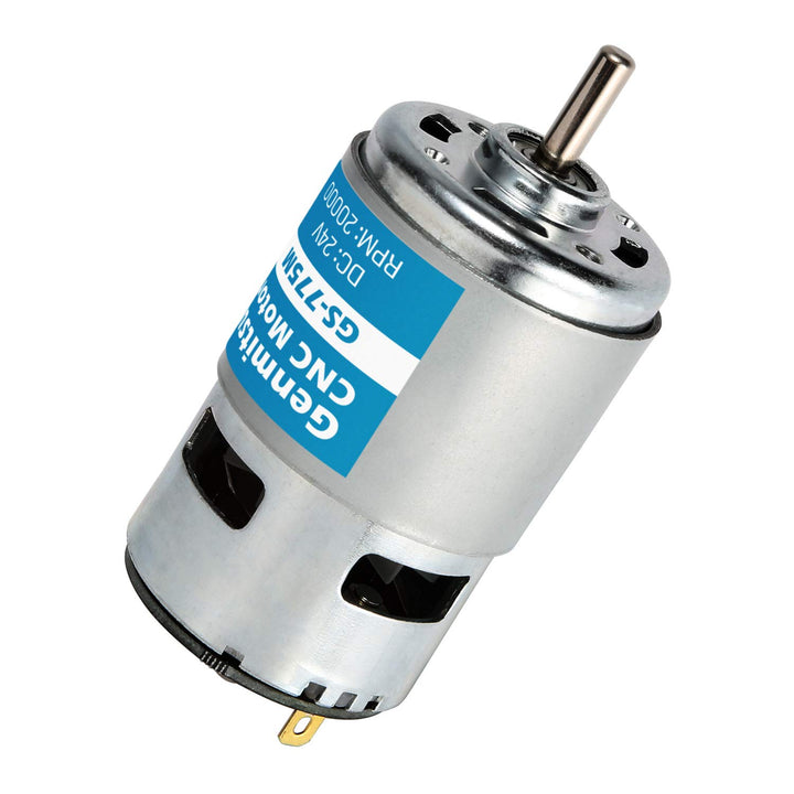 GS-775M Micro DC 24V 20000RPM 775 Motor, Double Ball Bearing, High Power, Noise Suppression, DC Motor Driver for Electrical Tools DIY