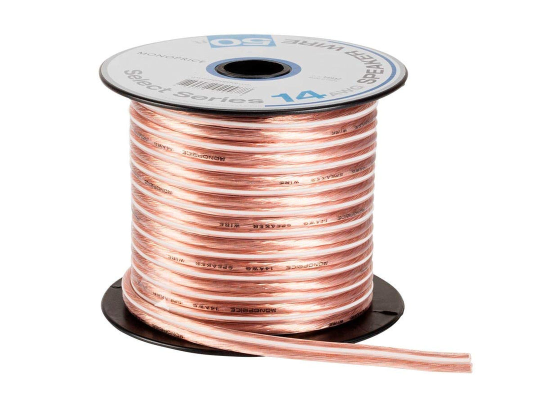 Monoprice Select Series 14 Gauge AWG Speaker Wire/Cable