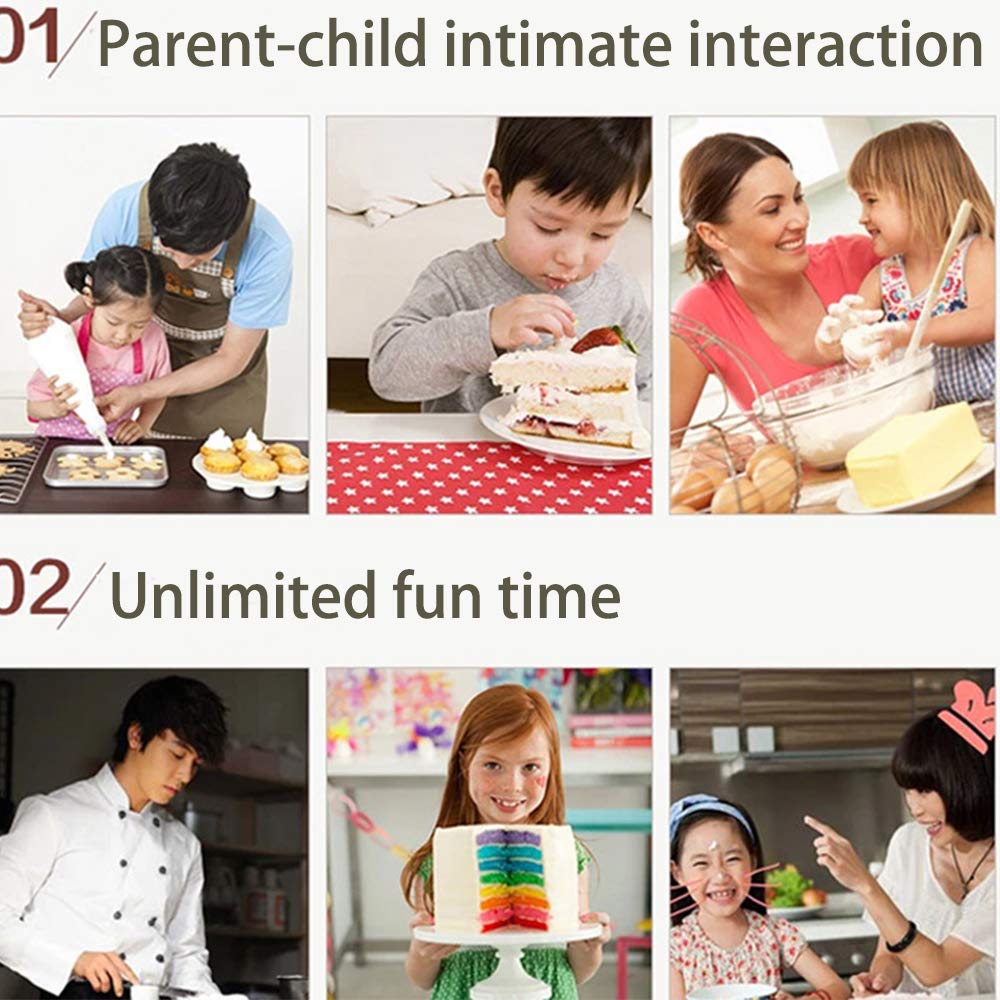 Pastry Bags 100pcs Cupcake Icing Bags Piping Bag Disposable Cake Decorating Bags 16 inch with 12 tips and 4 couplers