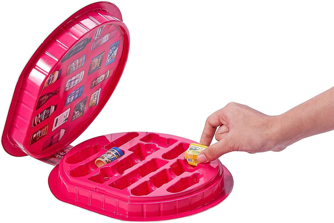 Mini Brands Collectors Case Series 1 by Zuru (Includes 2 Mini Toys) Red