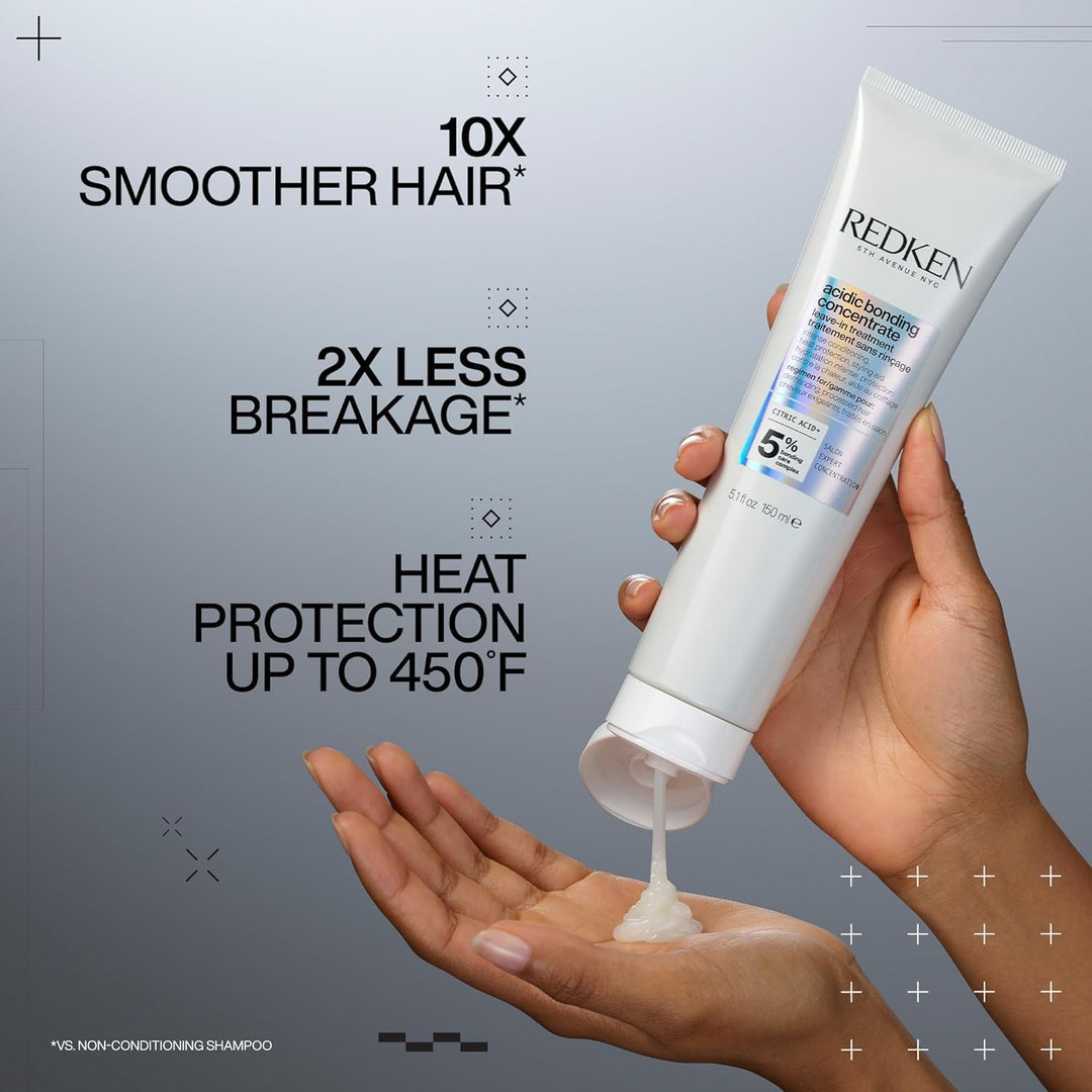 Bonding Leave In Conditioner for Damaged Hair | Hair Repair | Strengthens Weak and Brittle Hair | Acidic Bonding Concentrate |For All Hair Types | 1 Fl Oz
