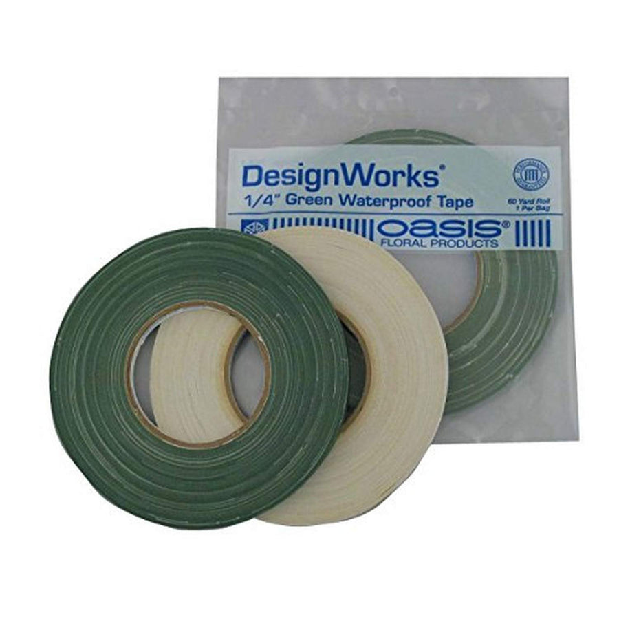 1/4'' X 60 Yard Green Oasis Waterproof Tape