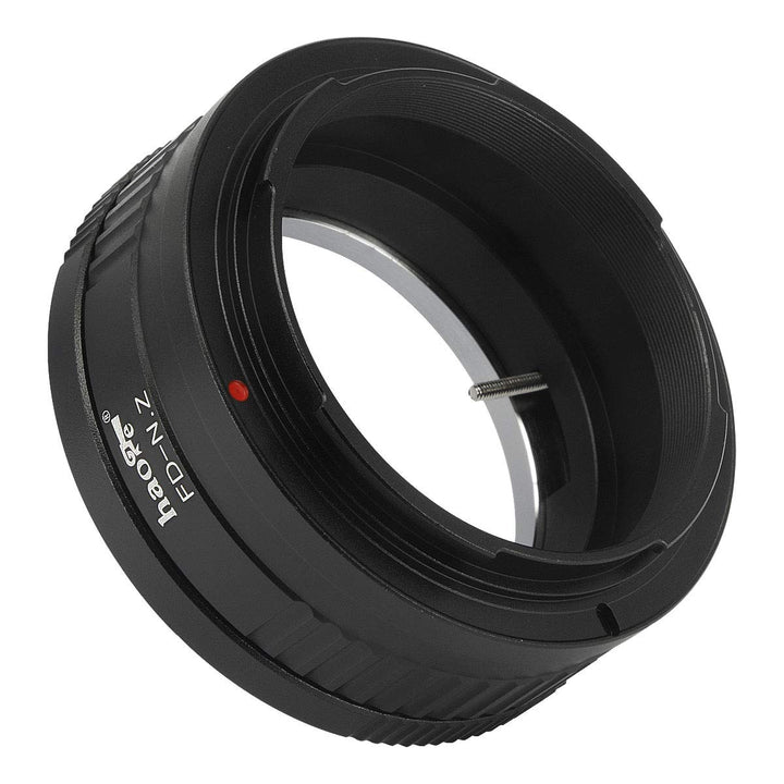 Haoge Manual Lens Mount Adapter for Canon FD Lens to Ni
