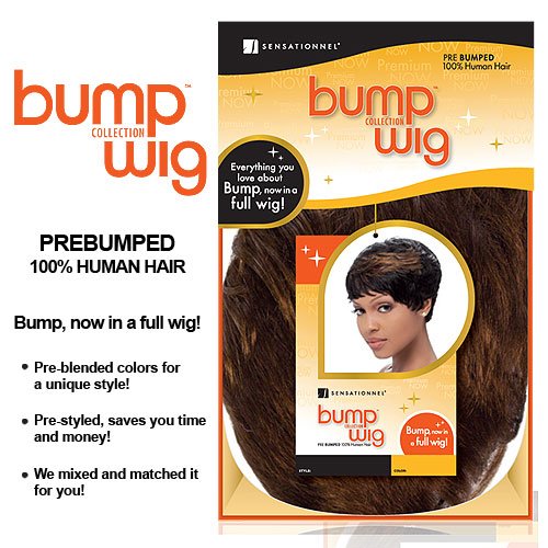 Bump Human Hair Wig - Fab Fringe-Fall Leaf