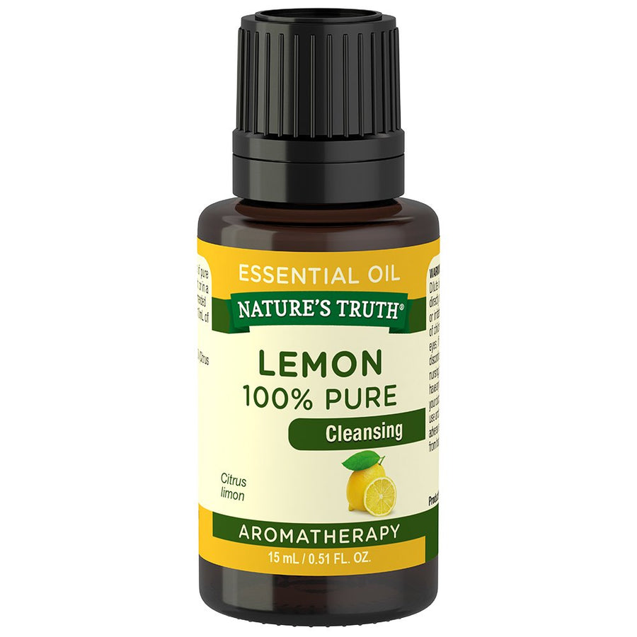 Lemon: Nature's Truth Vitamins Essential Oil, Lemon