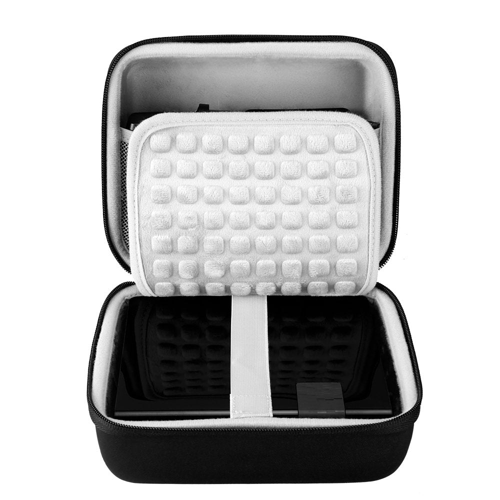 Hard Drive Case for WD Elements My Book Seagate Expansion Desktop External Hard Drive HDD 6TB 8TB 10TB 12TB 14TB 16TB 18TB, 3.5 Inch Portable Desktop HDD Carrying Case, Black