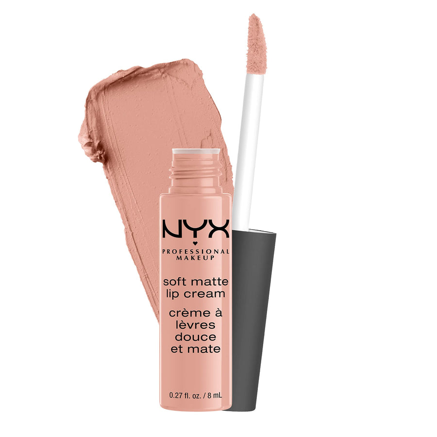 Soft Matte Lip Cream, Lightweight Liquid Lipstick - Cairo (Matte Pure Nude)
