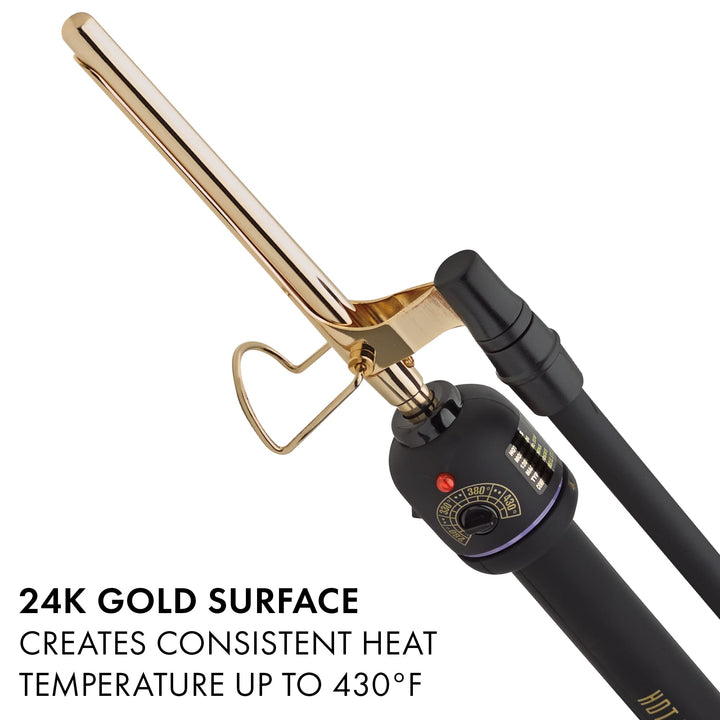 3/8 Gold Marcel Curling Iron HT1106