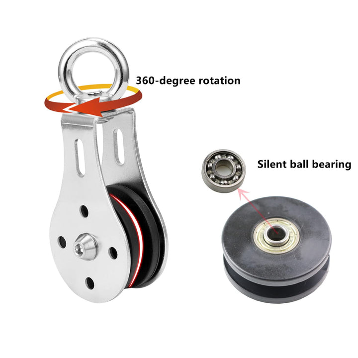 color river Pulley Wheel Stainless Steel Small Pulley B