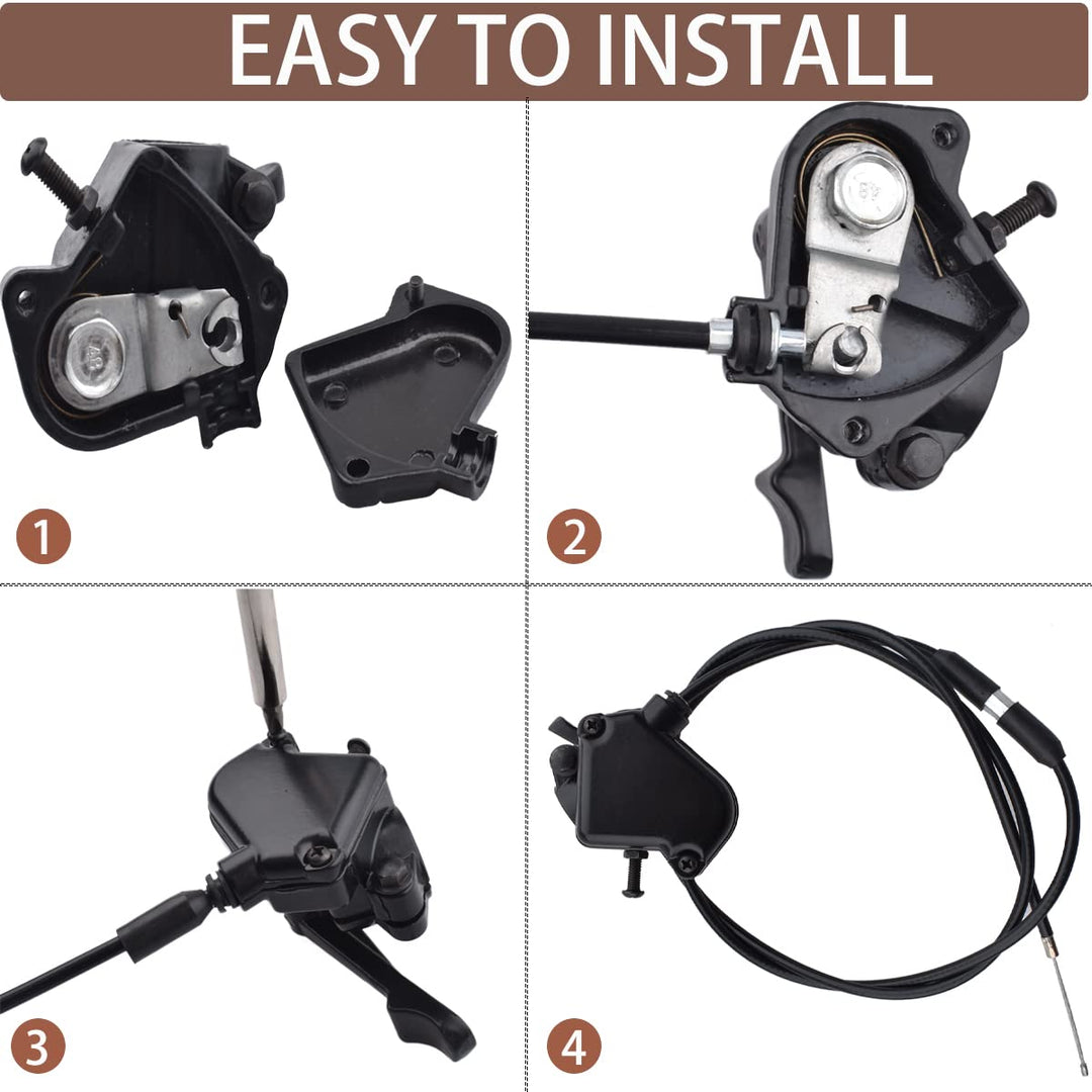LAXEEM 7/8&#39;&#39; 22mm Metal Thumb Throttle 