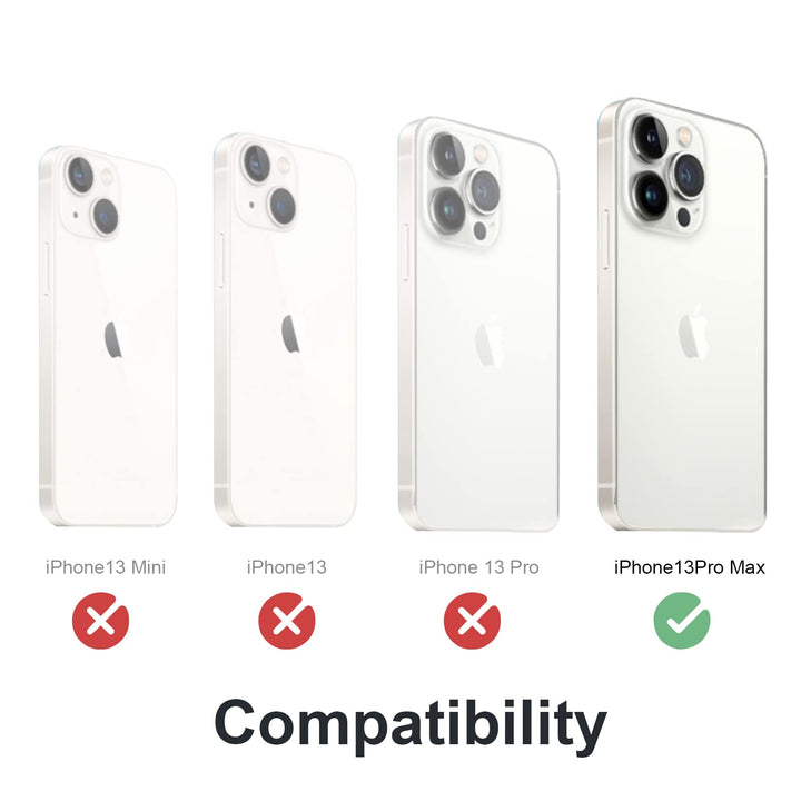 Metal Armor Compatible with for iPhone 13 Pro Max Case 