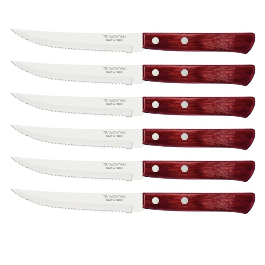 Knives Set, Stainless Steel, Red, 30 x 30 x 30 cm