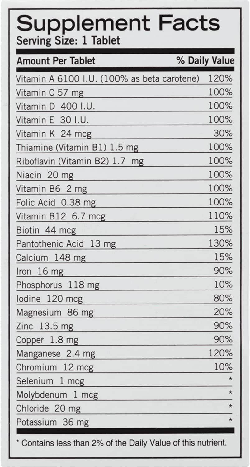 Geritol Complete Tablets 100 Tablets