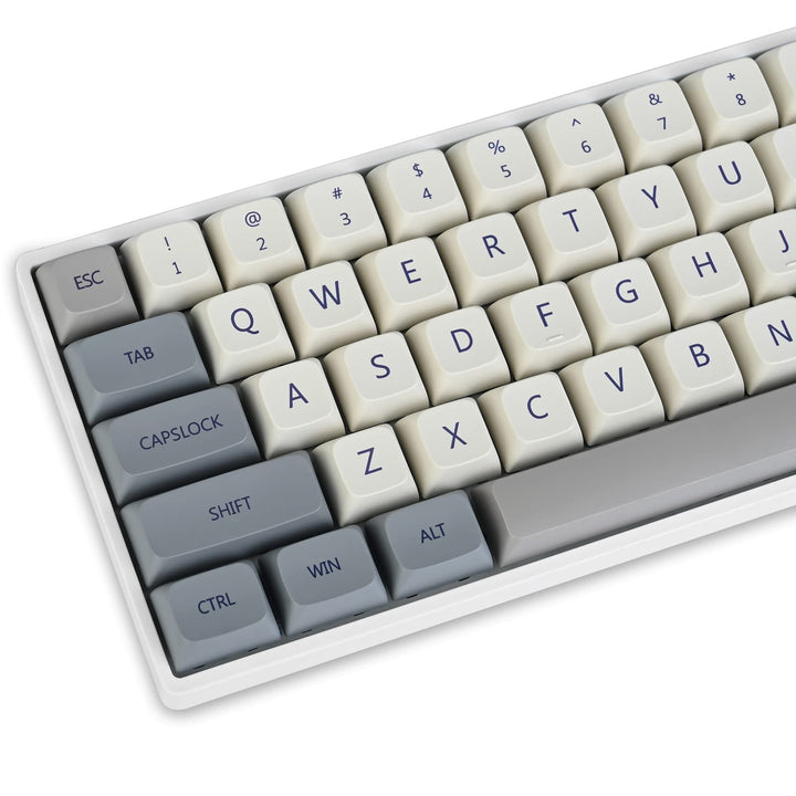 XDA Profile Keycaps 137 PBT Key Retro Cap Cover Set Dye Sublimation for Cherry Mx Switch Mechanical Keyboard (XDA/Enlightenment)