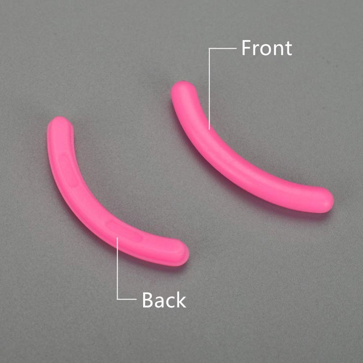 24 Pcs Curler Refill EyeLash Curler Refill Pads Silicone Rubber Soft Curler Replacement Refills Pads for Universal Eyelash Curler (Pink)