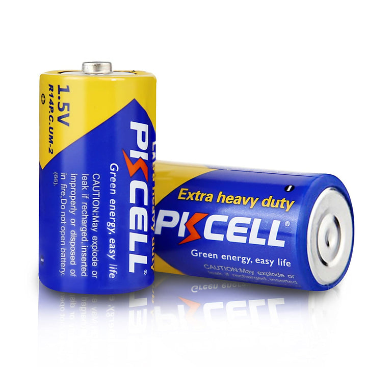 C Size Batteries Heavy Duty Batteries 1.5V R14P UM-2 Ba