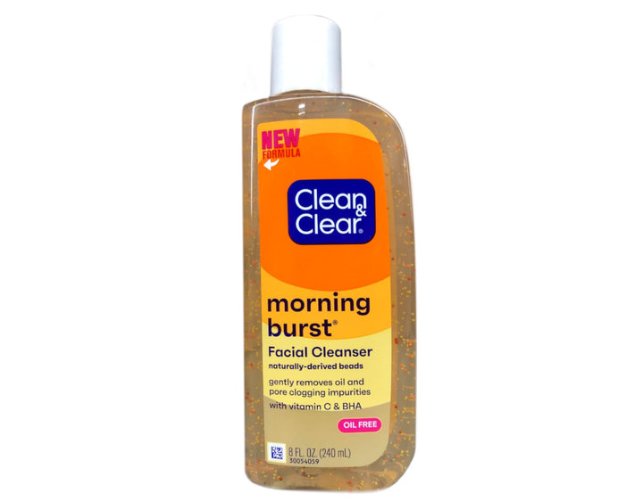 Clean &amp; Clear Morning Burst Facial Cleanser with Bursting Beads, 8 Ounce