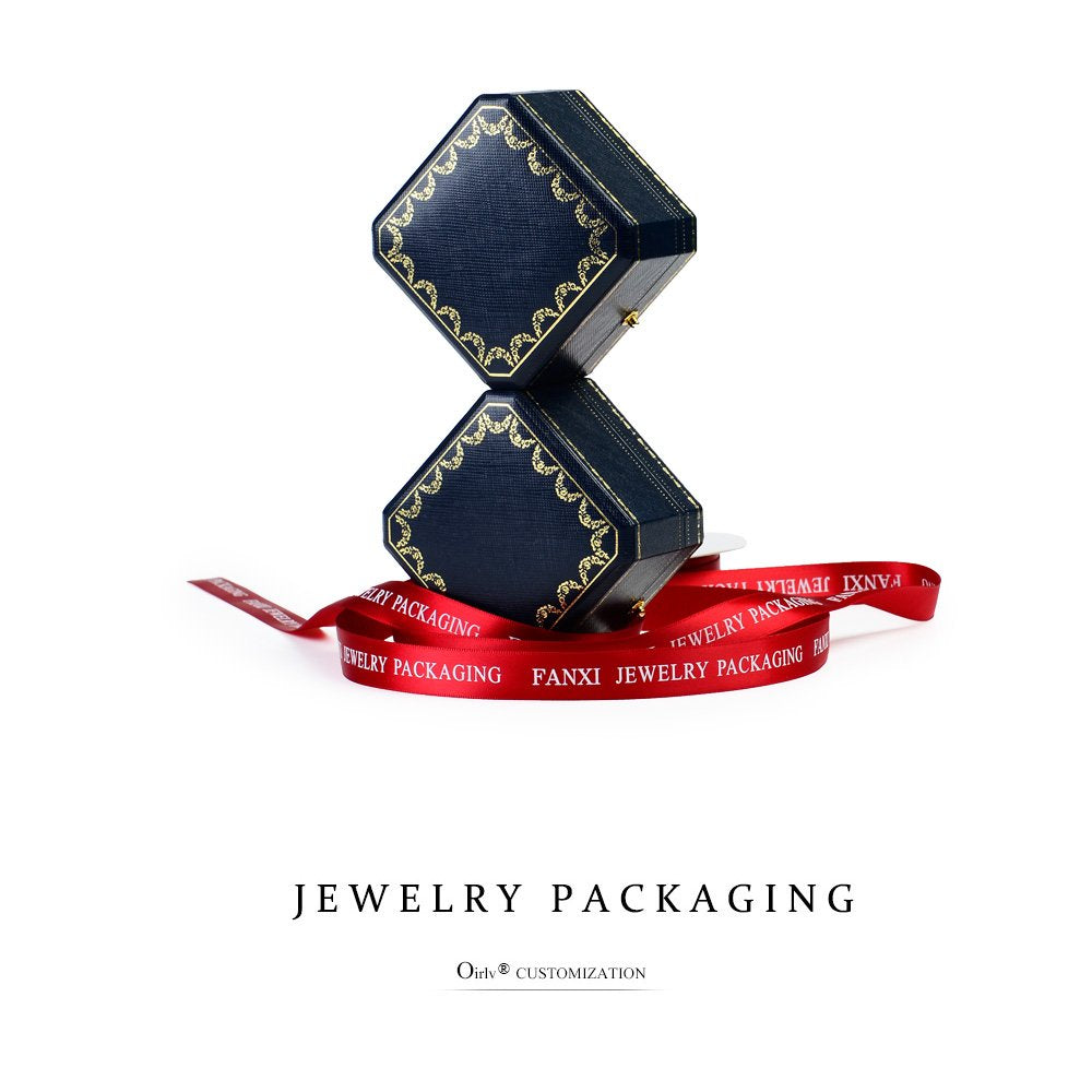Noble Engagement Ring Box Octagonal Ring Box for Wedding Ceremony