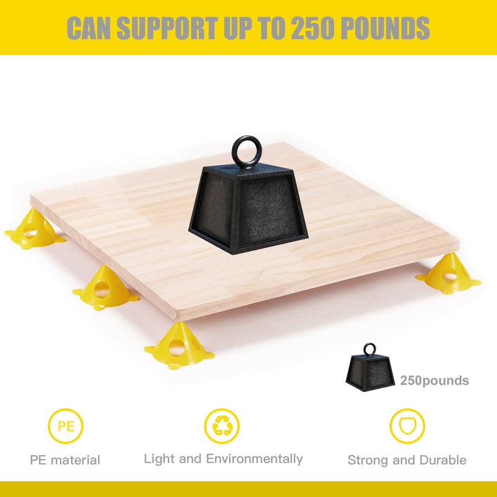56Pack Pyramid Stands Painter&#39;s Painting Stands, Mini Cone Paint Stands for Canvas and Door Risers Support, Paint Pouring Suppliers, Cabinet Paint for Painter Elevated, Canvas Stand