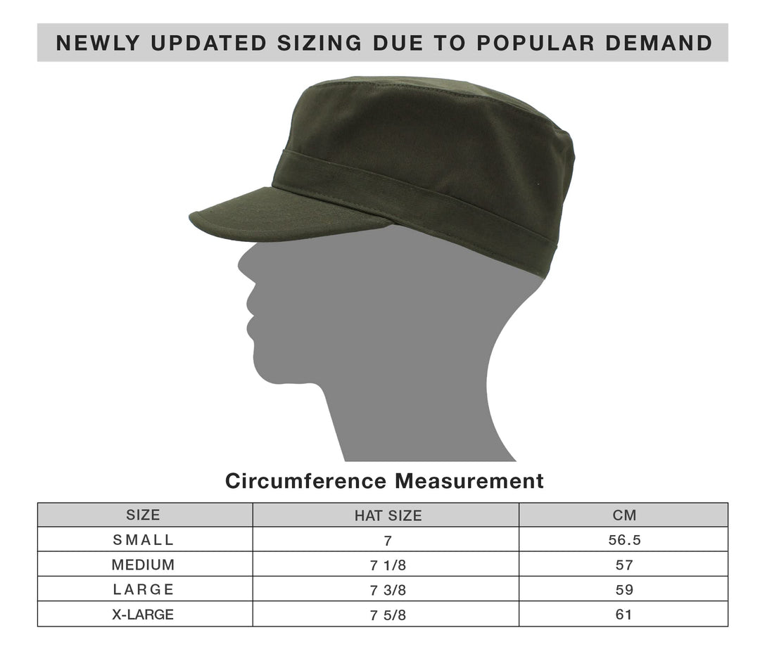 KBK-1464 OLV M Cadet Army Cap Basic Everyday Military S