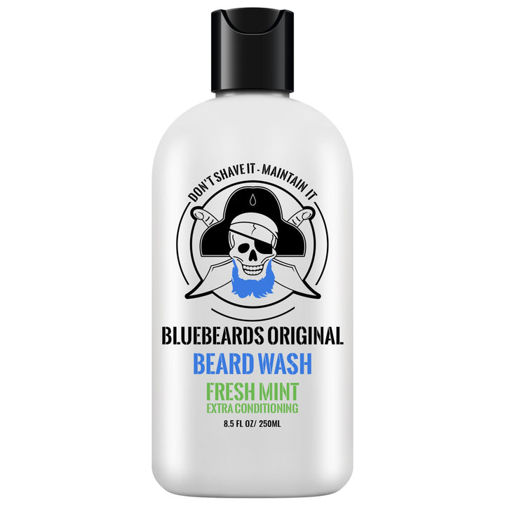 Fresh Mint Beard Wash with Peppermint Oil, 8.5 Fl Oz