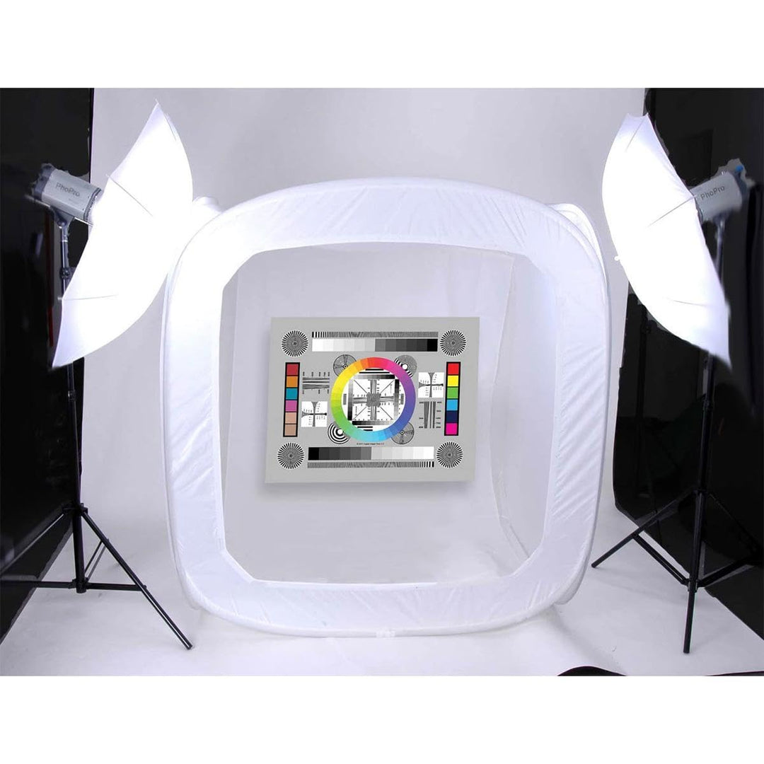 High Resolution 8.5x11 Chrome SD Professional Lens Test Chart, 3-Pack