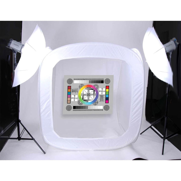 High Resolution 8.5x11 Chrome SD Professional Lens Test Chart, 3-Pack