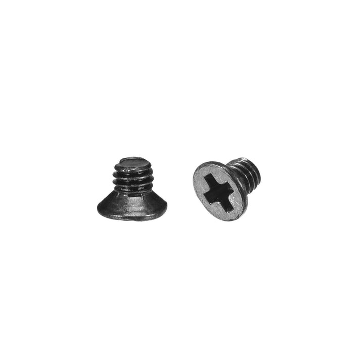 uxcell M2.5 x 3mm Phillips Screw Fasteners Black for La