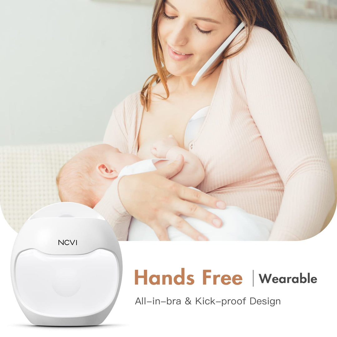 NCVI Manual Wearable Breast Pump | Breastmilk Collector