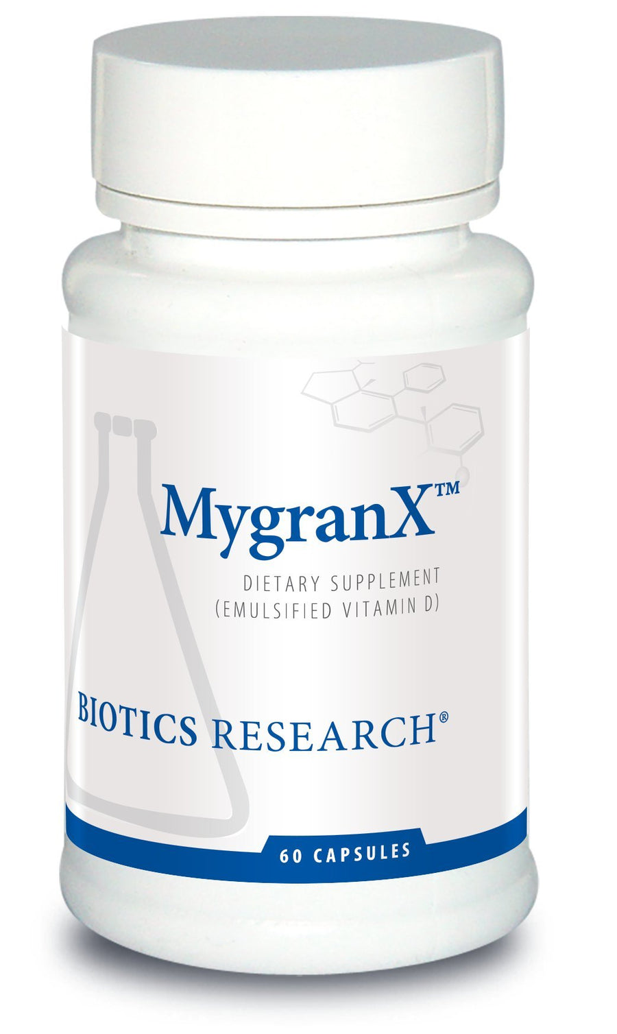 MygranX Neurological Support, Supports Mental Wellness & Calm Support, Muscle Relaxation, Butterbur, Feverfew 60 Capsules