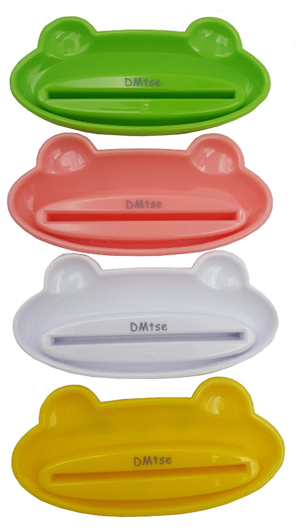 DMtse 4 X Home Design Shaped Toothpaste Tube Squeezers 