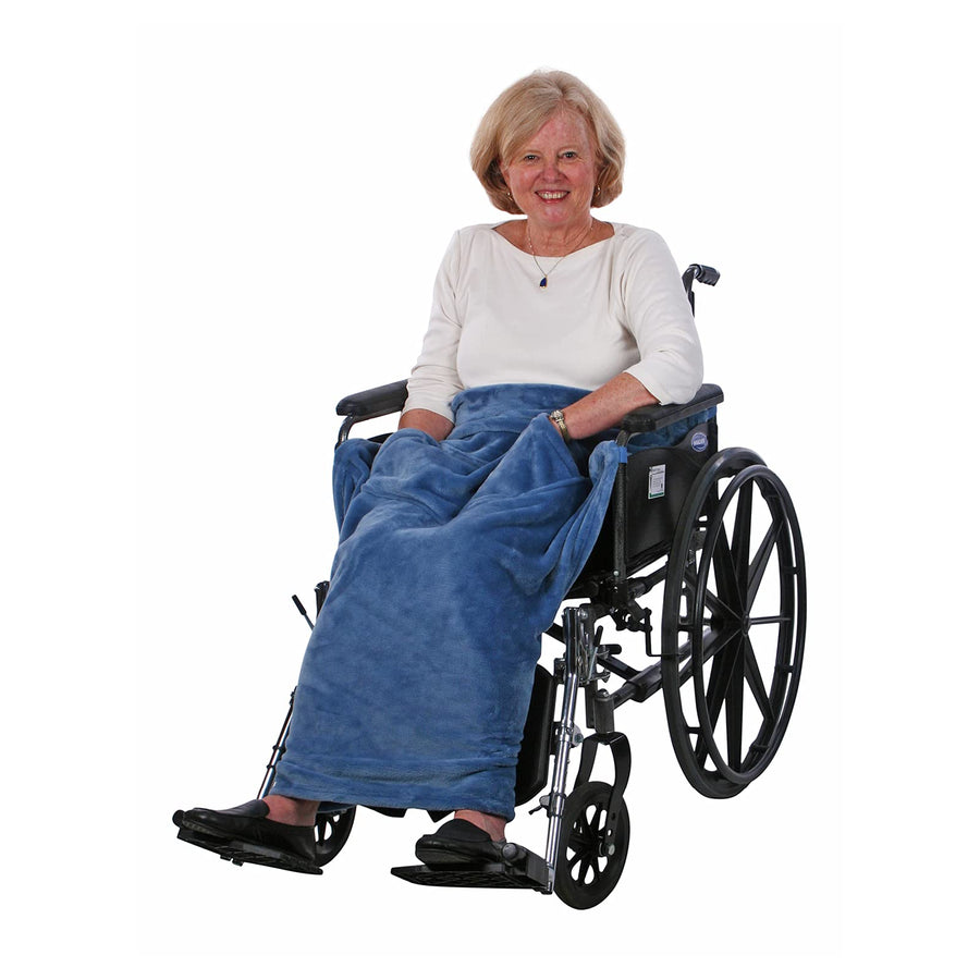 Granny Jo Products Lightweight Wheelchair Blanket, Wedg