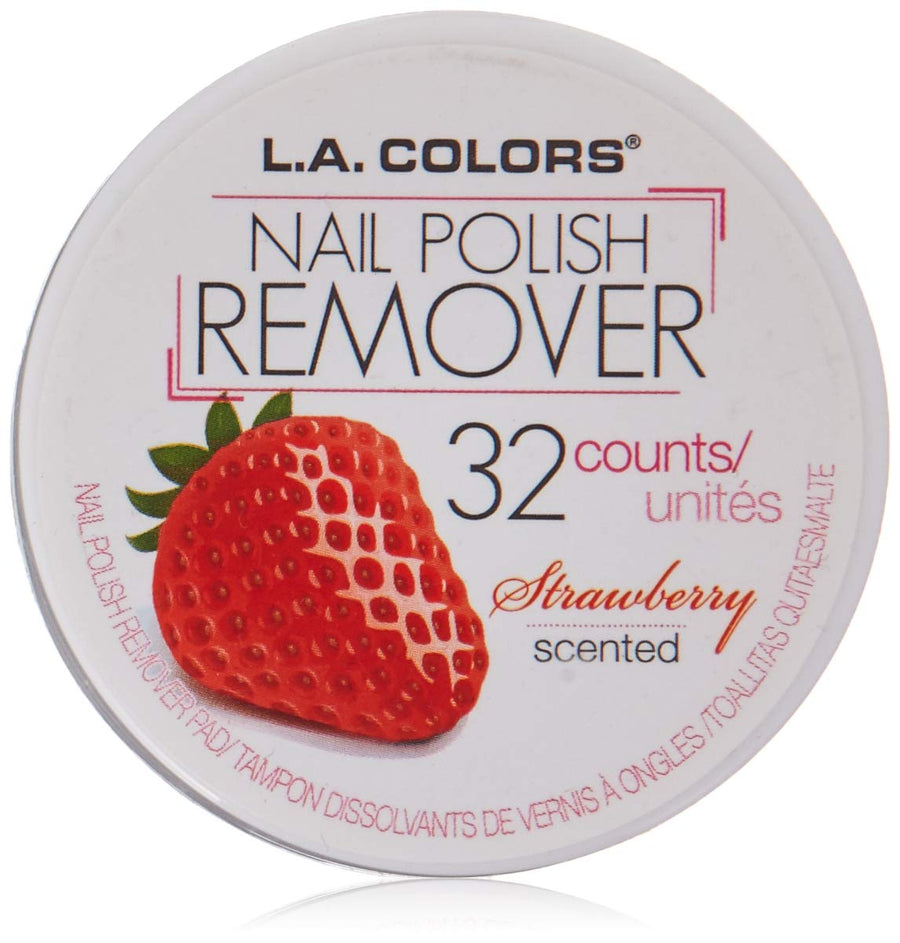 Nail Polish Remover Pads - Strawberry