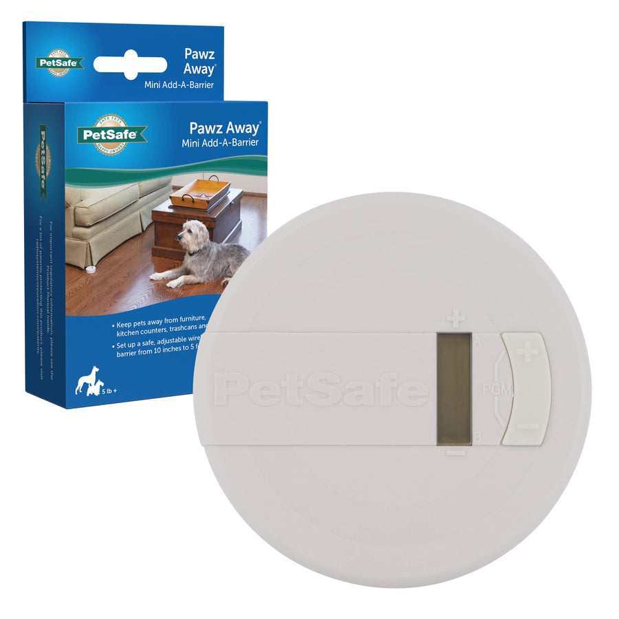 Pawz Away Mini Indoor/Outdoor Wireless Pet Barrier Transmitter, Extra Add-A-Barrier for Dogs and Cats
