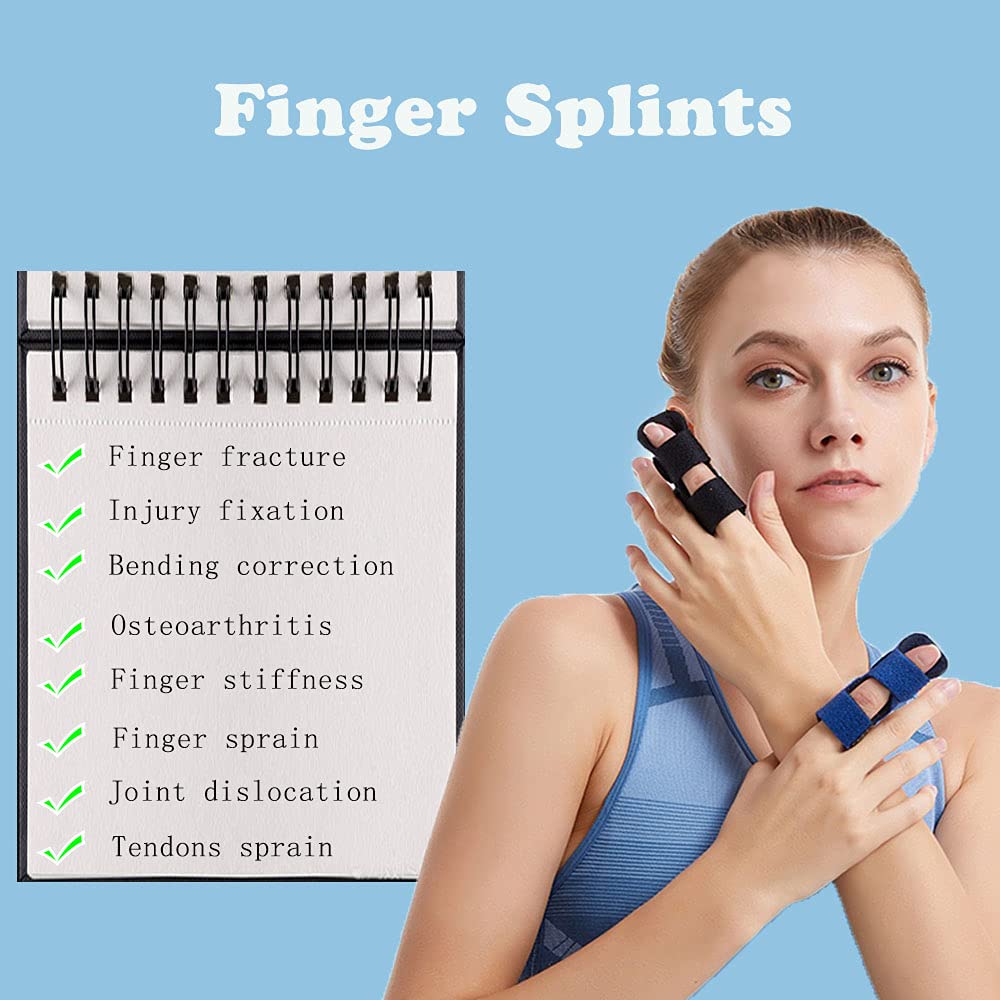 Adjustable Mallet Finger Splint, PeSandy 2 PCS Trigger 