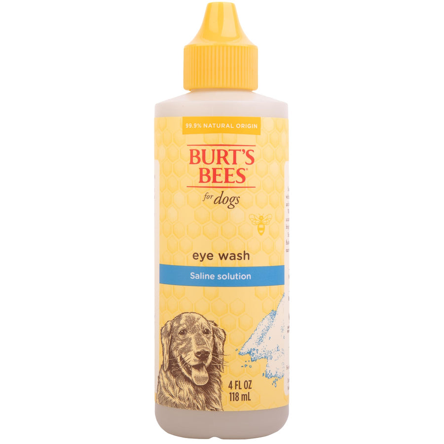 Burt's Bees for Pets Eye Wash with Saline Solution for Dogs, 99.9% Natural Origin Formulas, Dog Eye Cleaner, Eye Wash for Dogs, Eye Treatment for Dogs, 4 oz