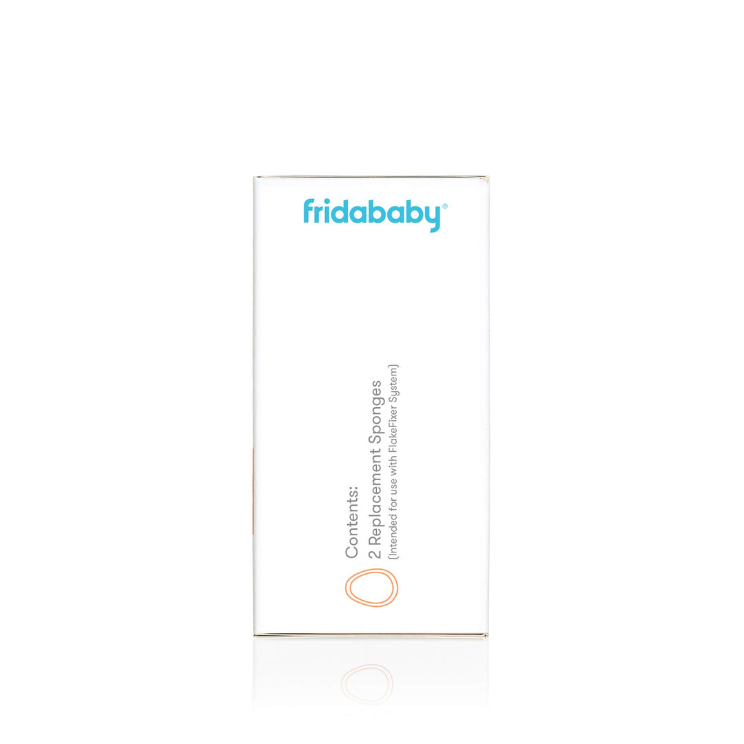 Frida Baby Replacement Sponges for The 3-Step Cradle Cap System by Dermafrida The Flakefixer 2 Pack of Soft Sponges Work with The Flakefixer System(Sold Separately)
