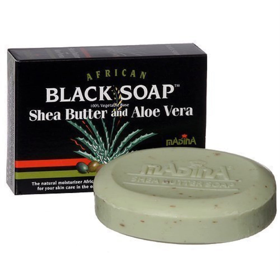 African Black Soap With Shea Butter & Aloe Vera by 