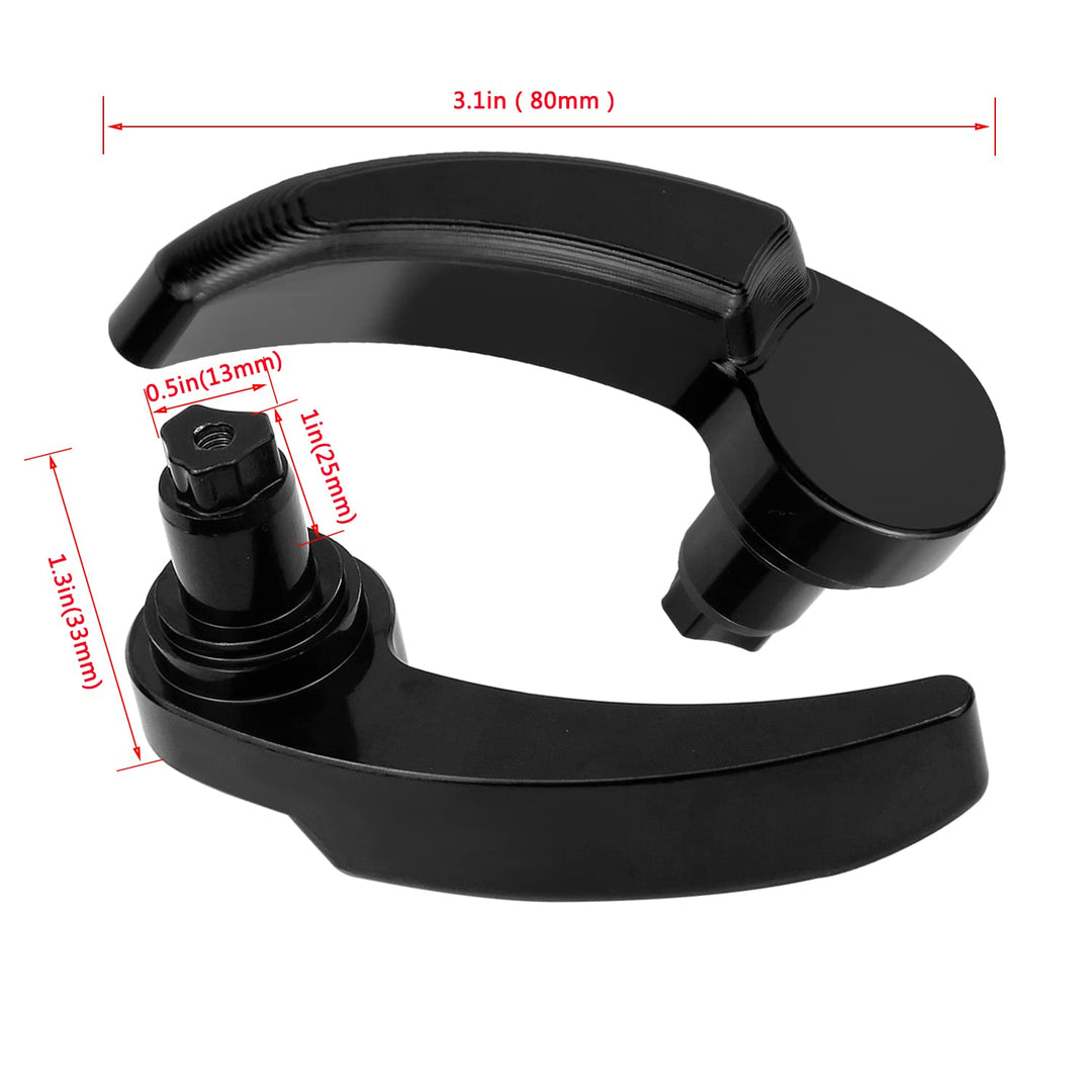 Saddlebag Motorcycle Saddle Bag Latch Kit Lifter Handle Lever Compatible for 2014-2021 Harley Davidson Touring Road King Street Glide Electra Glide Ultra Limited CVO