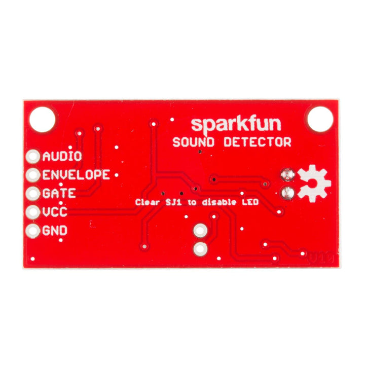 Sound Detector Audio Sensing Breakout Three Different outputs Audio Presence of Sound Binary Indication Amplitude Analog Representation VCC: 3.5V to 5.5V Ideal Voltage is 5V