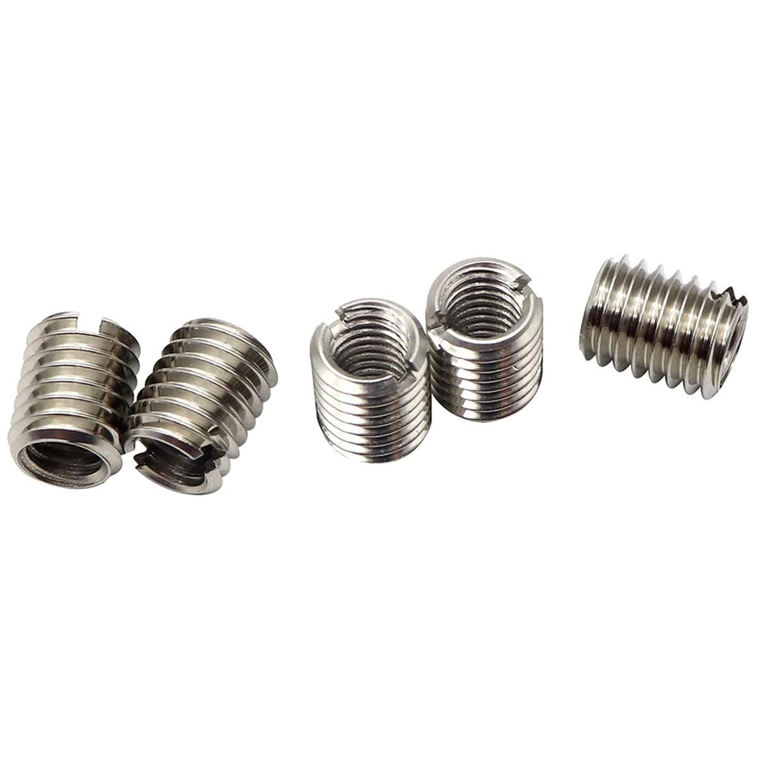 5 Pcs Thread Adapters Sleeve Reducing Nut for M8 8MM Male to M6 6MM Female - REDUCERS Female Screw Sleeve Conversion Nut