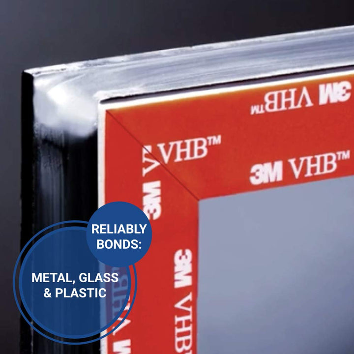 3M 1/2-5-4979F VHB Tape 4919F, 0.5 Wide, 5 yd. Length, Black