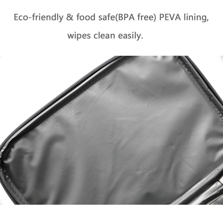 Reusable Insulated Thermal Lunch Bag Cute Lunch Box for Teens Boys Girls Adult Women Work School Outdoor Travel Picnic Beach BBQ party (Leaves)