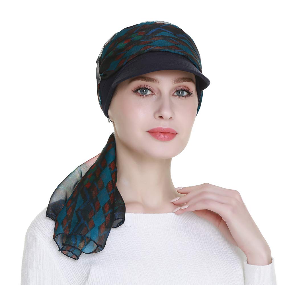Newsboy Hat Sun Caps for Women with Chemo Summer Breast