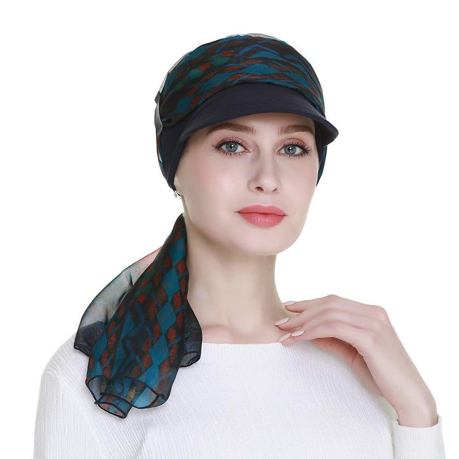 Newsboy Hat Sun Caps for Women with Chemo Summer Breast